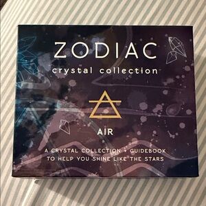 NWT Zodiac Crystal Collection Box for Air signs of Libra, Gemini & Aquarius
